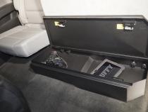 Rear Underseat Lockbox - 07-19 Silverado/Sierra 1500 19 Old Body Style} / 07-19 2500HD/3500HD w/ Crew Cab 60% Length Black Tuffy Security Products