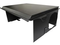 Deluxe Cargo Enclosure - 18-22 Wrangler JL {21-22 Exc. 4XE} 4-Door w/ OEM Subwoofer Black Tuffy Security Products