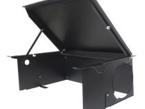 Deluxe Cargo Enclosure - 18-22 Wrangler JL {21-22 Exc. 4XE} 4-Door w/ OEM Subwoofer Black Tuffy Security Products