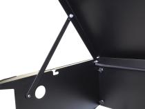 Deluxe Cargo Enclosure - 18-22 Wrangler JL {21-22 Exc. 4XE} 4-Door w/ OEM Subwoofer Black Tuffy Security Products