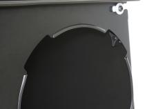 Deluxe Cargo Enclosure - 18-22 Wrangler JL {21-22 Exc. 4XE} 4-Door w/ OEM Subwoofer Black Tuffy Security Products