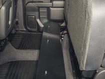 Rear Underseat Lockbox 19-22 Silverado/Sierra 1500 {19 New Body Style} / 20-21 2500HD/3500HD w/ Crew, Extended Cab Black Tuffy Security Products