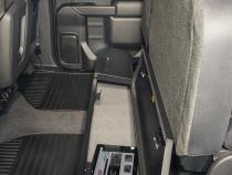 Rear Underseat Lockbox 19-22 Silverado/Sierra 1500 {19 New Body Style} / 20-21 2500HD/3500HD w/ Crew, Extended Cab Black Tuffy Security Products