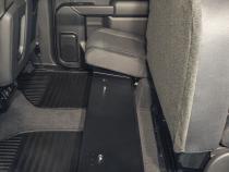 Rear Underseat Lockbox 19-22 Silverado/Sierra 1500 {19 New Body Style} / 20-21 2500HD/3500HD w/ Crew, Extended Cab Black Tuffy Security Products