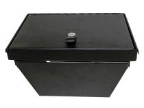 Console Safe 19-22 Silverado/Sierra 1500 {19 New Body Style} w/ Flow-Thru Console Black Tuffy Security Products
