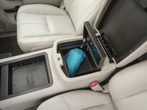 Console Safe - 07-13 Silverado/Sierra 1500 / 07-14 2500HD/3500HD/Suburban/Tahoe/Yukon/Yukon XL w/ Flow-Thru Console Black Tuffy Security Products