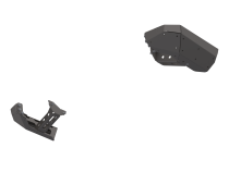 07-Up Jeep Wranger/Gladiator High Clearance Rear Bumper Corner Pods Boatside Cut Raw Steel