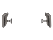 07-Up Jeep Wranger/Gladiator High Clearance Rear Bumper Corner Pods Boatside Cut Raw Steel