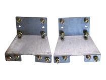 Rust Buster Center Frame Crossmember Lower Brackets For 1973-1980 GM C/K-Trucks RB73100