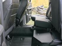 In-Floor Locking Cargo Lid 09-10 Ram 1500 11-18 1500 9 1500 Classic 10-22 2500/3500 Crew Cab Exc.Mega Cab Black Tuffy Security Products