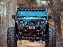 Headlight Bracket Kit for Baja Designs LP6 for Jeep JK Motobilt