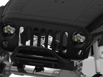 Headlight Bracket Kit for Baja Designs LP6 for Jeep JK Motobilt