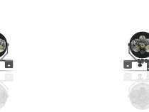 Headlight Bracket Kit for Baja Designs LP6 for Jeep JK Motobilt