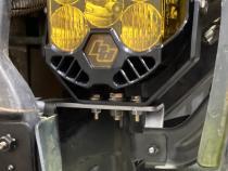 Headlight Bracket Kit for Baja Designs LP6 for Jeep JK Motobilt