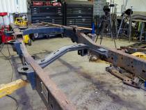 04-08 F150 4x4 SuperCab 6.5 Foot Bed Forward Gas Tank Crossmember Rust Buster Frameworks
