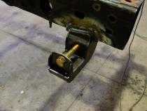 11-19 Chevy/GMC 2500HD Crew Cab 6.5 Foot Bed Rear Leaf Spring Mount - Left Rust Buster Frameworks