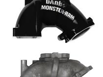 Monster-Ram Intake System for 19-24 Ram 2500/3500 6.7L Cummins Black Powdercoat Banks Power