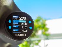 Derringer Tuner with ActiveSafety and Banks iDash 1.8 Super Gauge 11-19 Ford 6.7 Banks Power