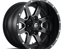 Aluminum Wheels 20X10 Maverick D538 5 On 114.3/5 On 127 Black/Milled 78.1 Bore -18 Offset Fuel Off Road Wheels