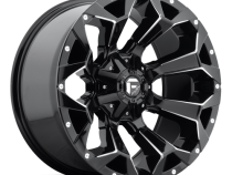 Aluminum Wheels 17X9 Assault D576 5 On 114.3/5 On 127 Gloss Black/Milled 78.1 Bore 1 Offset 8 Spoke Fuel Off Road Wheels