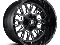 Aluminum Wheels 17X9 Stroke D611 5 On 114.3/5 On 127 Gloss Black/Milled 78.1 Bore 1 Offset Fuel Off Road Wheels