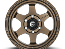 Aluminum Wheels 18X9 Shok D666 5 On 127 Matte Bronze 71.5 Bore 1 Offset Fuel Off Road Wheels