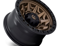 Aluminum Wheels 20X9 Covert D696 5 On 127 Matte Bronze Black Bead Ring 71.5 Bore 1 Offset Multi Spoke Fuel Off Road Wheels