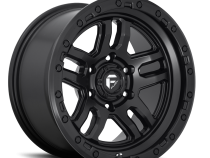 Aluminum Wheels 18X9 AMMO D700 5 On 127 Matte Black 71.5 Bore 1 Offset 5 Spoke Fuel Off Road Wheels