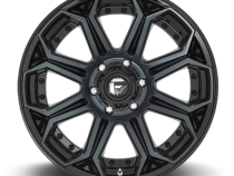 Aluminum Wheels 26X14 Siege D704 5 On 127 Gloss Black Machined Double Dark Tint 71.5 Bore -75 Offset Fuel Off Road Wheels