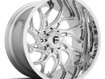 Aluminum Wheels 20X10 Runner D740 5 On 127 Chrome 71.5 Bore -18 Offset Fuel Off Road Wheels
