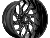 Aluminum Wheels 26X14 Runner D741 5 On 127 Gloss Black Milled 71.5 Bore -75 Offset Fuel Off Road Wheels