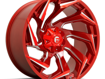 Aluminum Wheels 15X8 Reaction D754 5 On 114.3/5 On 120.65 Candy Red/Milled 72.7 Bore -18 Offset Fuel Off Road Wheels