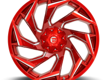 Aluminum Wheels 15X8 Reaction D754 5 On 114.3/5 On 120.65 Candy Red/Milled 72.7 Bore -18 Offset Fuel Off Road Wheels