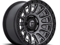 Aluminum Wheels 17X9 Cycle D835 5 On 127 Gunmetal Gray/Black Ring 71.5 Bore 1 Offset Fuel Off Road Wheels
