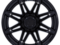 Aluminum Wheels 20X10 Brawl FC401MX 6 On 135 Matte Black/Gloss Black Lip 87.1 Bore -18 Offset Fuel Off Road Wheels