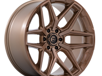 Aluminum Wheels 18X9 Flux 6 FC854ZR 6 On 114.3 Platinum Bronze 66.06 Bore 20 Offset Fuel Off Road Wheels