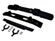 Front Bumper Kit for 2007-2018 Jeep JK Wrangler w/ Plastic Front Bumper Crown Automotive