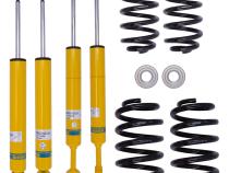 Suspension Kit Audi A4 2008-2002 Monotube Front Lowered Height 30mm, up to 1090kg Axle Load Rear Lowered Height 30mm, up to 1035kg Axle Load From Chassis # 8E-2-400001 B12 (Pro-Kit) Bilstein