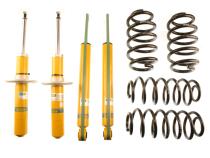 Suspension Kit Audi A5 Quattro 2011-2008, S5 2017-2008 Monotube Front Lowered Height 25mm, up to 1205kg Axle Load Rear Lowered Height 20mm, up to 1095kg Axle Load Without Electronic Suspension B12 (Pro-Kit) Bilstein