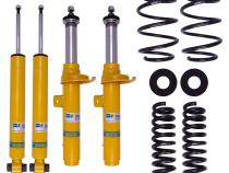 Suspension Kit BMW 320i xDrive 2018-2013 Monotube Front Lowered Height 20mm up to 1020kg Axle Load Rear Lowered Height 15mm up to 1280kg Axle Load Without Electronic Suspension B12 (Pro-Kit) Bilstein