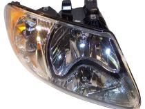 Right Headlight Assembly for 2001-2006 Dodge, Chrysler Minivans, Includes Bulbs Crown Automotive