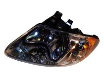 Right Headlight Assembly for 2001-2006 Dodge, Chrysler Minivans, Includes Bulbs Crown Automotive
