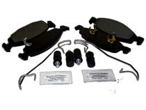 Front Brake Pad Master Kit for 99-02 Grand Cherokee w/ Teves (Black) Calipers Crown Automotive