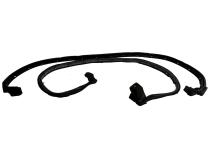 Door Weatherstrip Kit for 1997-2006 Jeep TJ Wrangler w/ Half Steel Doors Crown Automotive