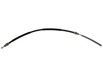 Left Rear Parking Brake Cable for Jeep 1990 YJ Wrangler, 34-1/8 Inch Long Crown Automotive
