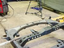 Rear Bumper Reinforcement For 01-07 Toyota Sequoia Rust Buster Frameworks