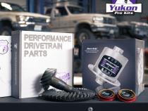 8.2 inch GM 3.73 Rear Ring and Pinion Install Kit 28 Spline Positraction 2.25 inch Axle Bearings Yukon Gear &amp;amp; Axle