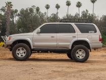 1996-2002 Toyota 4Runner 0-2 Inch Lift Rear V.S. 2.5 Aluminum Series Shock Absorbers Remote Reservoir Pair Icon Vehicle Dynamics