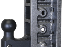 Mega Duty 2 Inch Bolt-On 7.5 Inch Drop 2K TW 16K Hitch &amp;amp; GH-051 Dual-Ball Gen Y Hitch