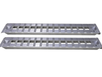 1 Pair Heavy Duty 10 Foot Aluminum Loading Ramps 15 Inch x 120 Inch 5K Capacity Per Ramp Gen Y Hitch